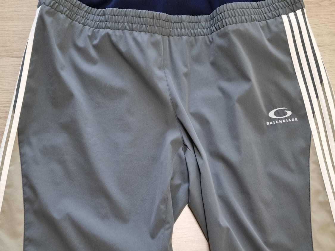 발렌시아가 컷업 트랙 팬츠 그레이 m 상품이미지2