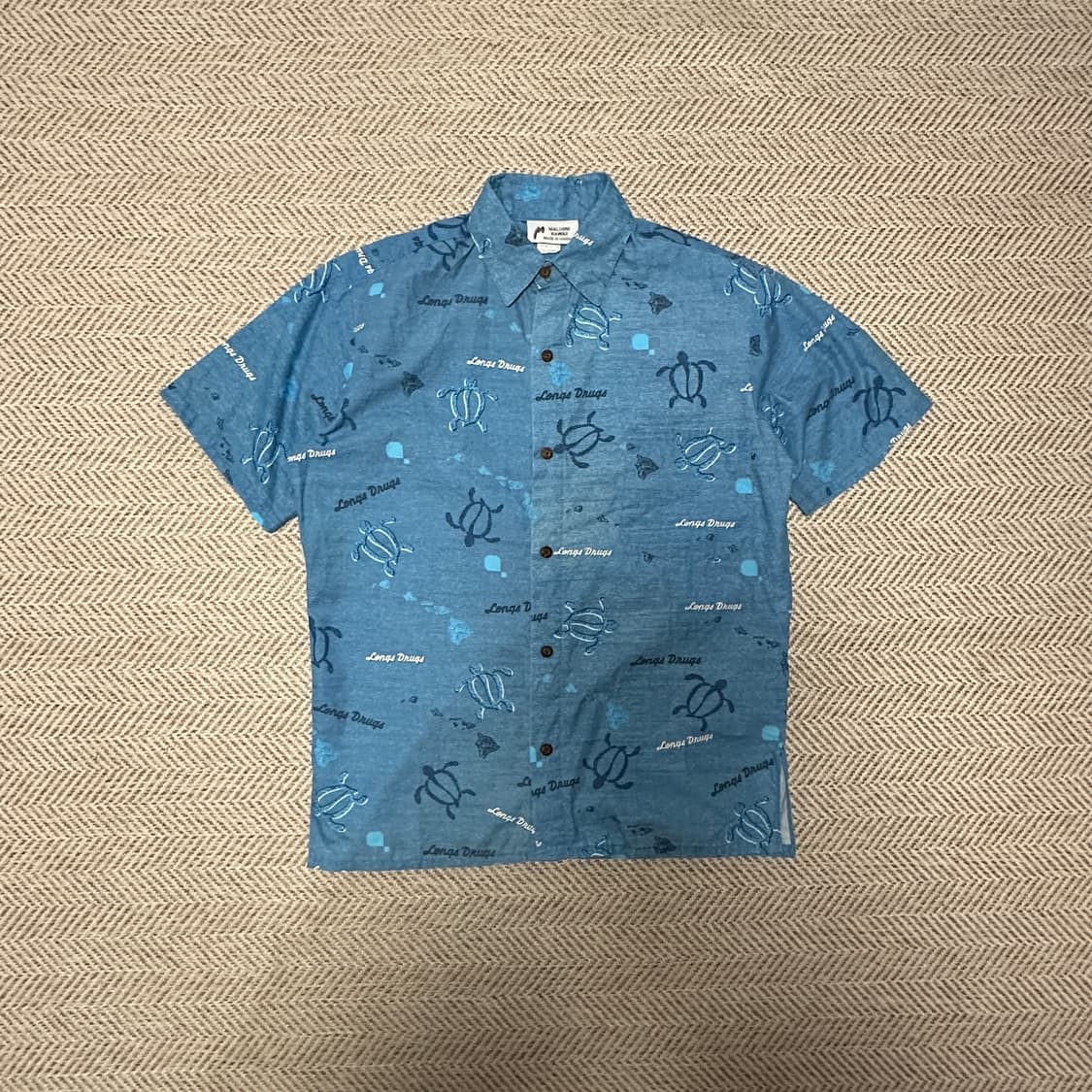 VINTAGE usa made hawaiian shirt 상품이미지1