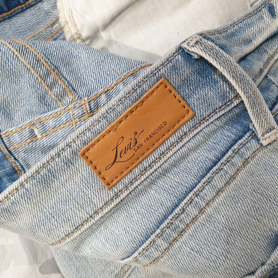 리바이스 슬림핏 데님 청바지 28 상품이미지7