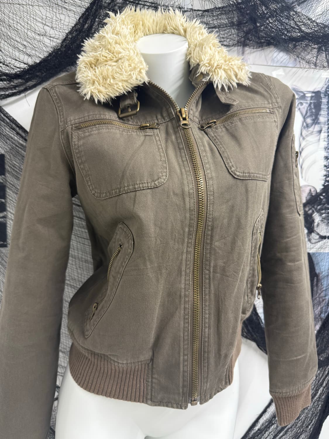 00s zipper detailed jacket 상품이미지2