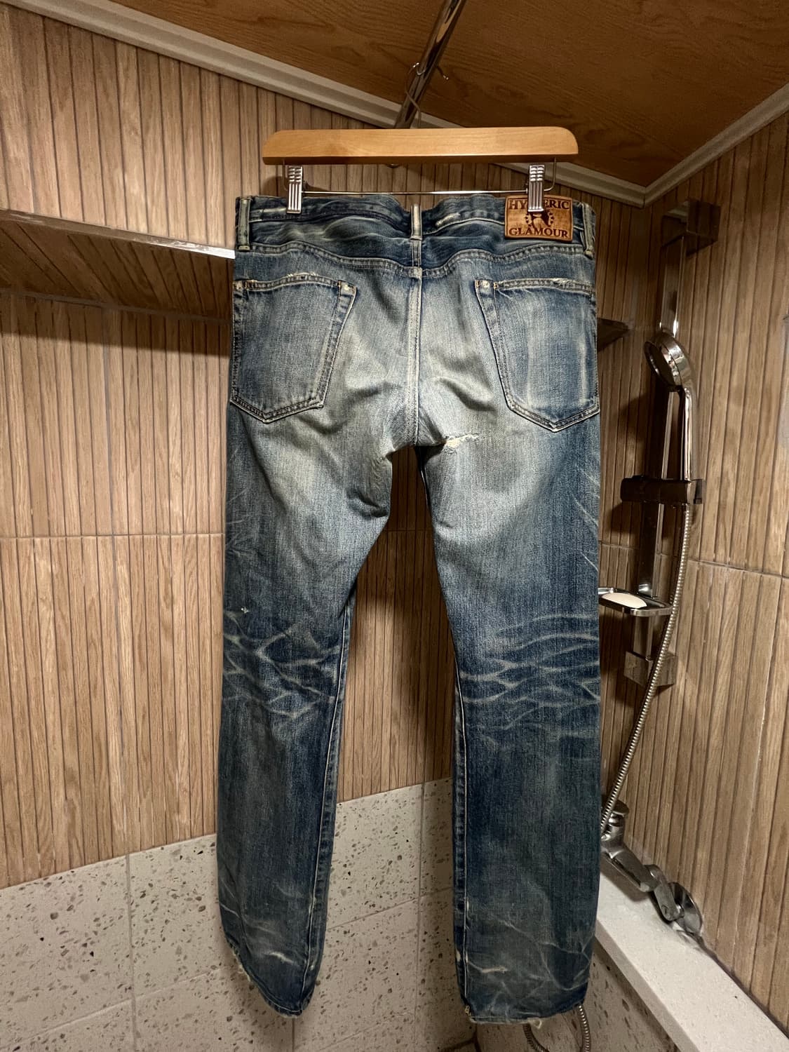 히스테릭글래머 스터드 찢청 팬츠 상품이미지4