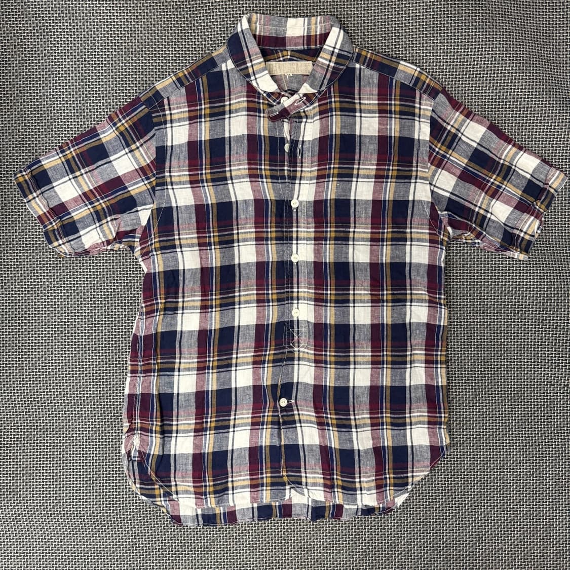 HAVERSACK 체크 반팔셔츠 (M) 상품이미지1
