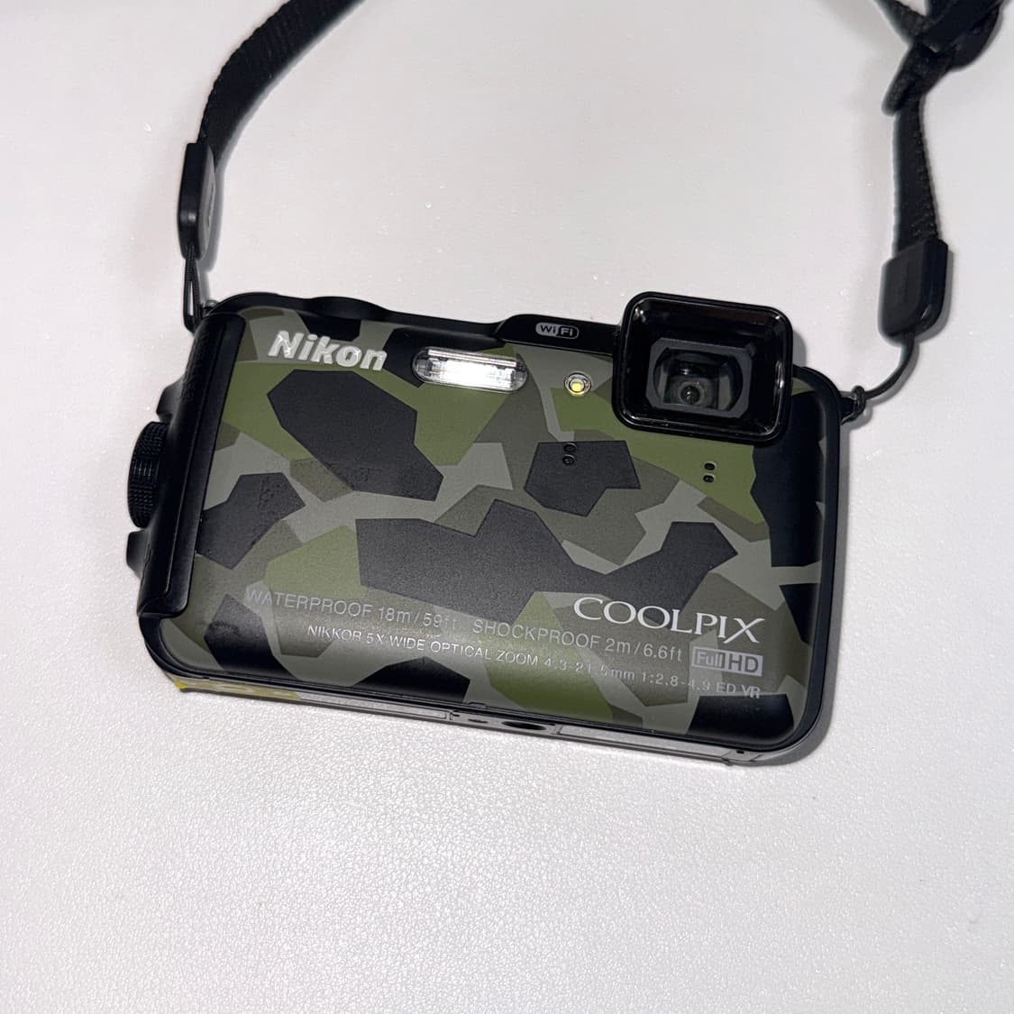 [S급] 니콘 쿨픽스 AW120 카모 디지털 카메라 디카 상품이미지1