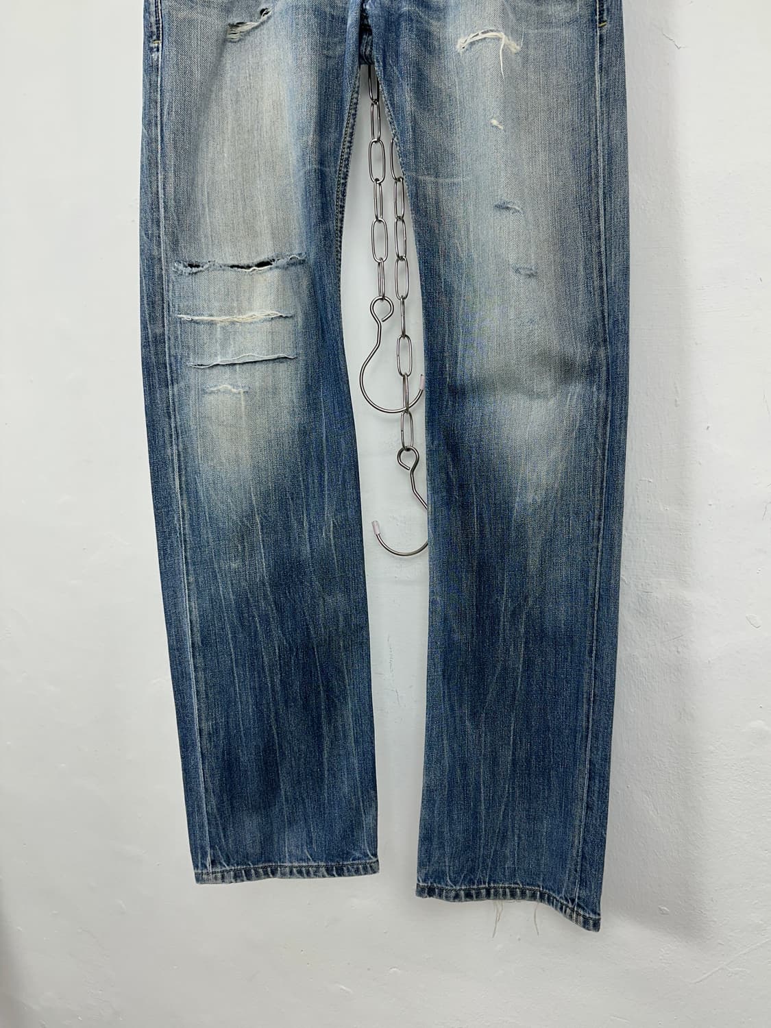 Diesel Distressed Washed Denim 상품이미지7