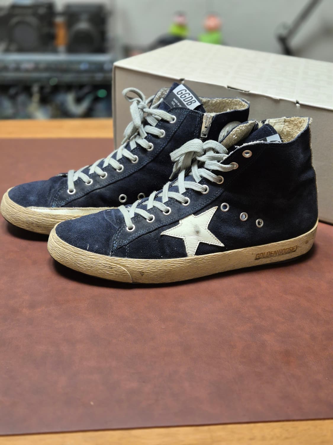 풀박실착용3회270-275(43)정품 골든구스 프란시  상품이미지3