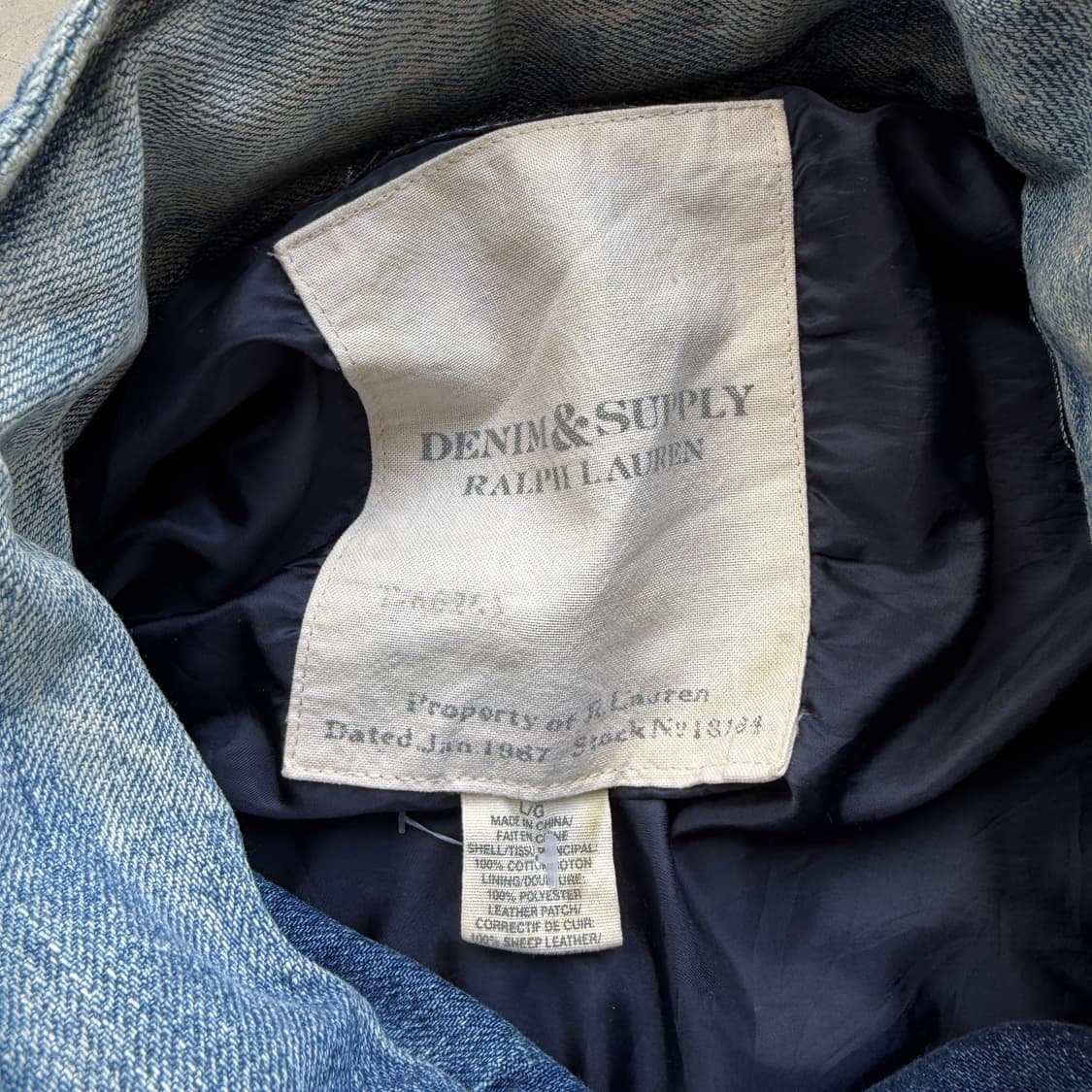 랄프로렌 데님앤서플라이 m-65 필드 자켓 상품이미지7