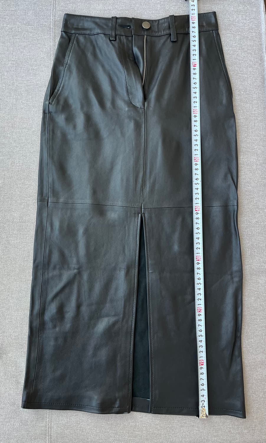 [새상품] & Other Stories 천연가죽 펜슬스커트 44/55 상품이미지4