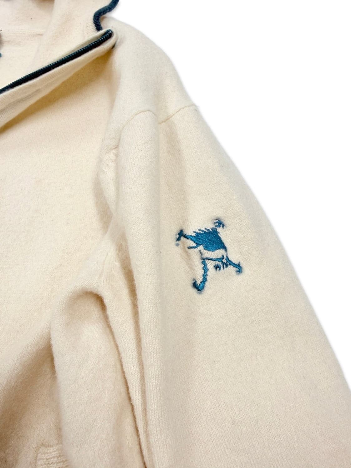 빈티지 Oakley 아이보리 니트 후드집업 상품이미지6