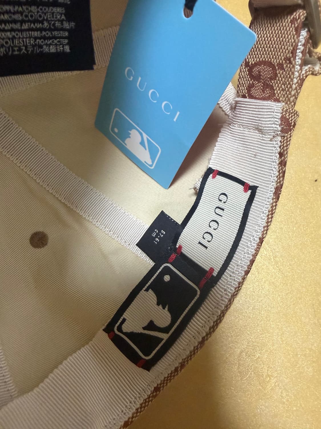 GUCCI X MLB 구찌  다저스 LA 볼캡 모자 새상품 상품이미지6