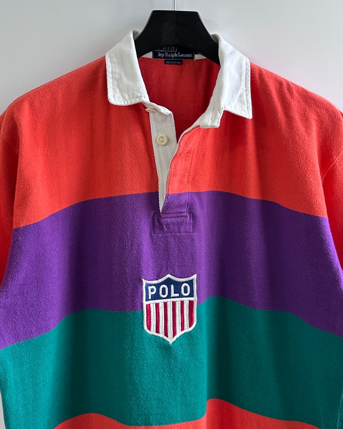 90s 폴로 K-Swiss 럭비 피케 티 (va.7) 상품이미지2