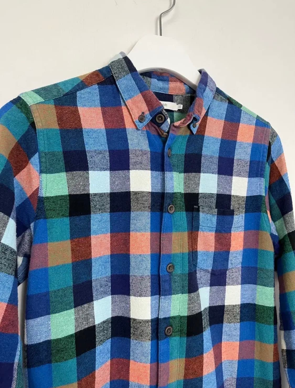 Graniph 멀티 체크 플란넬 셔츠 상품이미지3