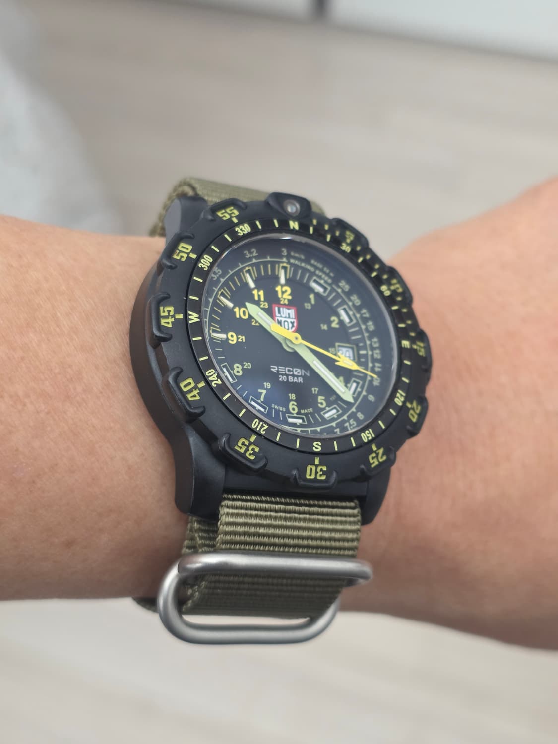 루미녹스 (LUMINOX) 리콘 포인트맨 XL88OO시리즈 스위스 쿼츠시 상품이미지6