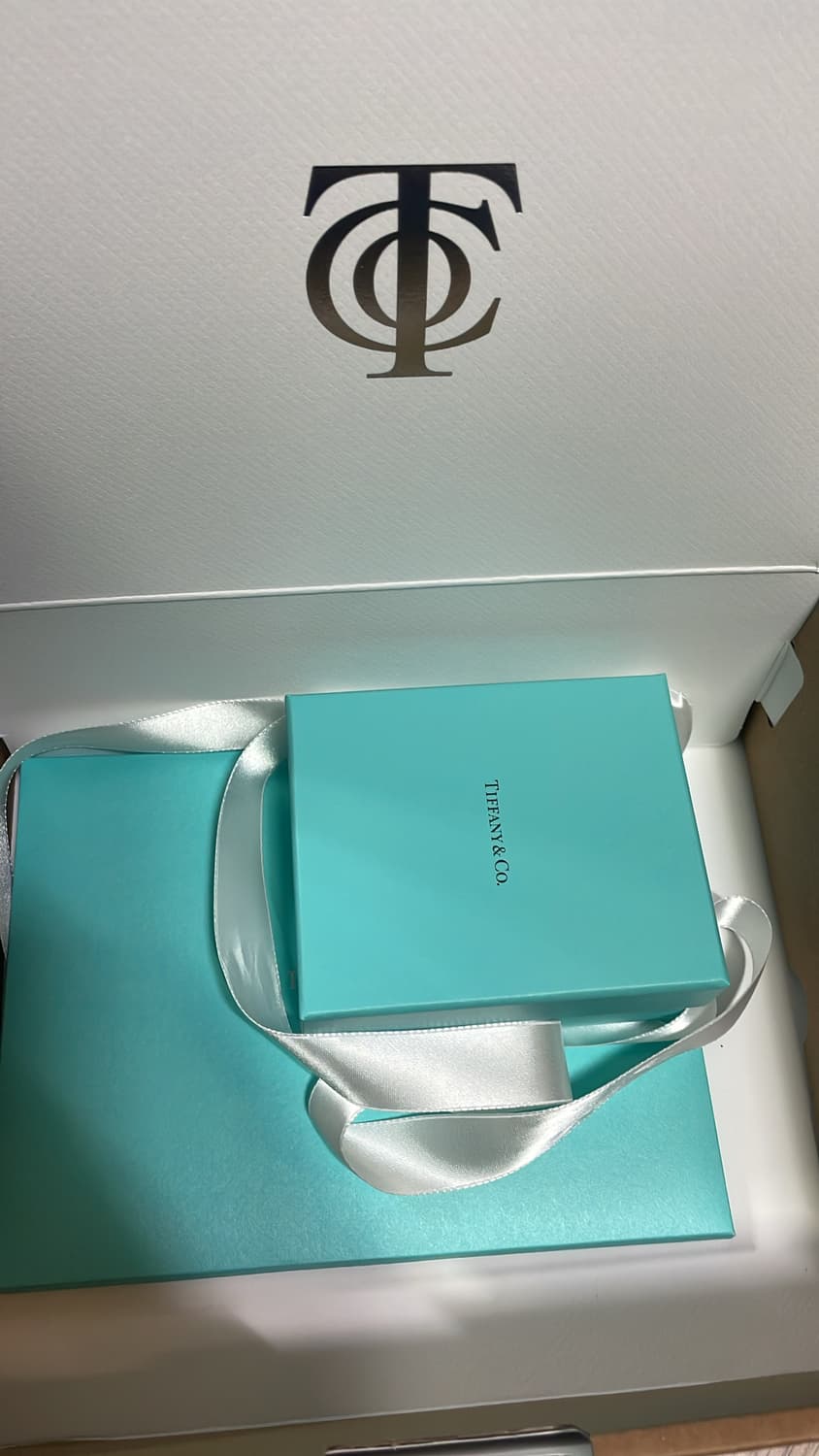 티파니 화이트골드 목걸이 상품이미지2