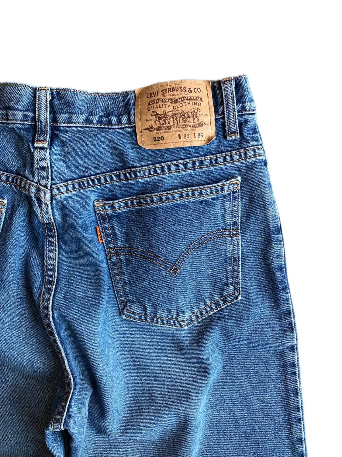 Levis orange tab 220 indigo jeans (31) 상품이미지4