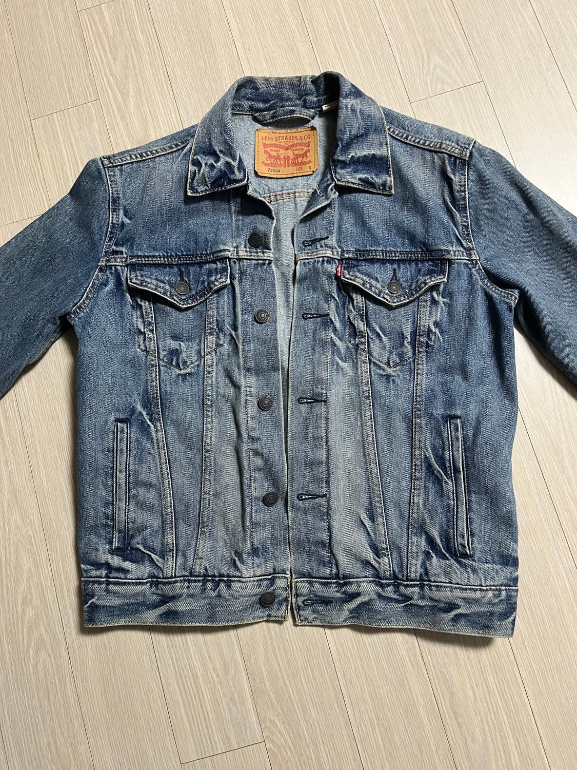 리바이스 트러커 청자켓 s 상품이미지1