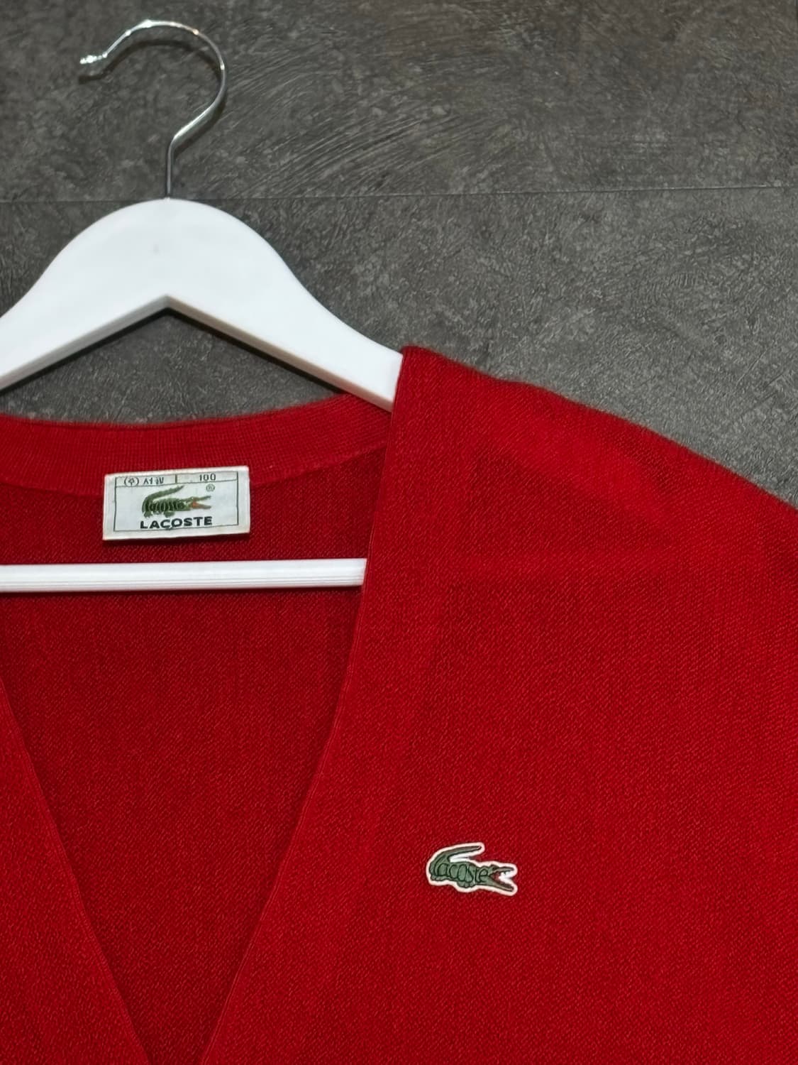 라코스테 올드스쿨 가디건 100사이즈 상품이미지4