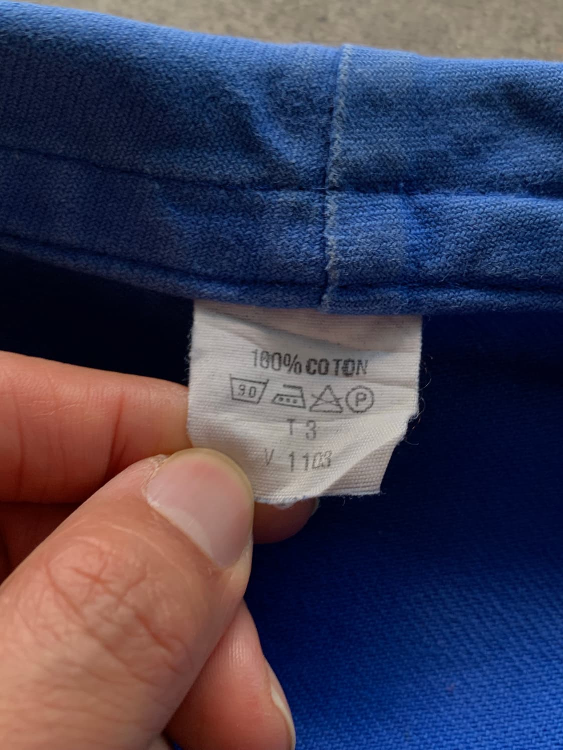 60-70s 유로피언 코튼 트윌 워크 자켓 상품이미지5