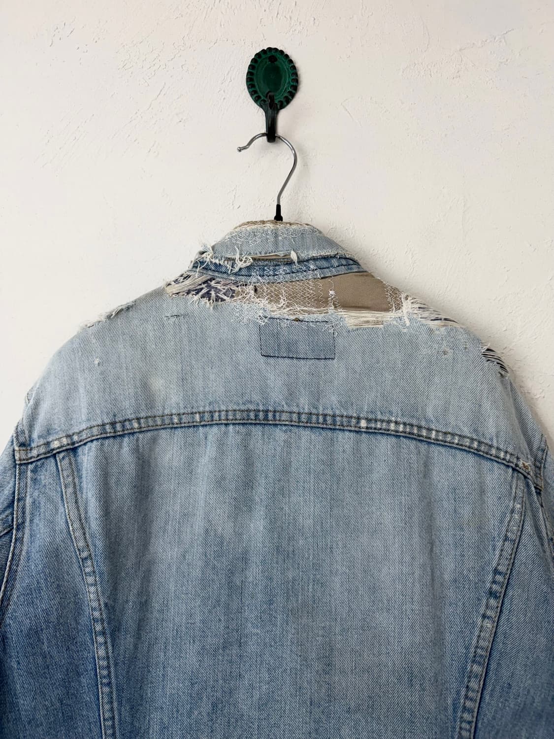 빈티지 리바이스 하드 페이디드 데님 자켓 상품이미지1