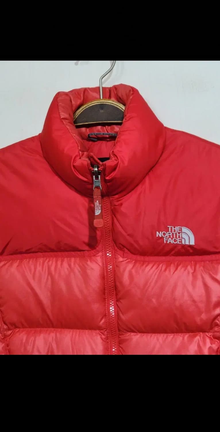(M) 노스페이스 눕시 패딩조끼 빨강 거위털 700 구스다운 베스트  상품이미지2