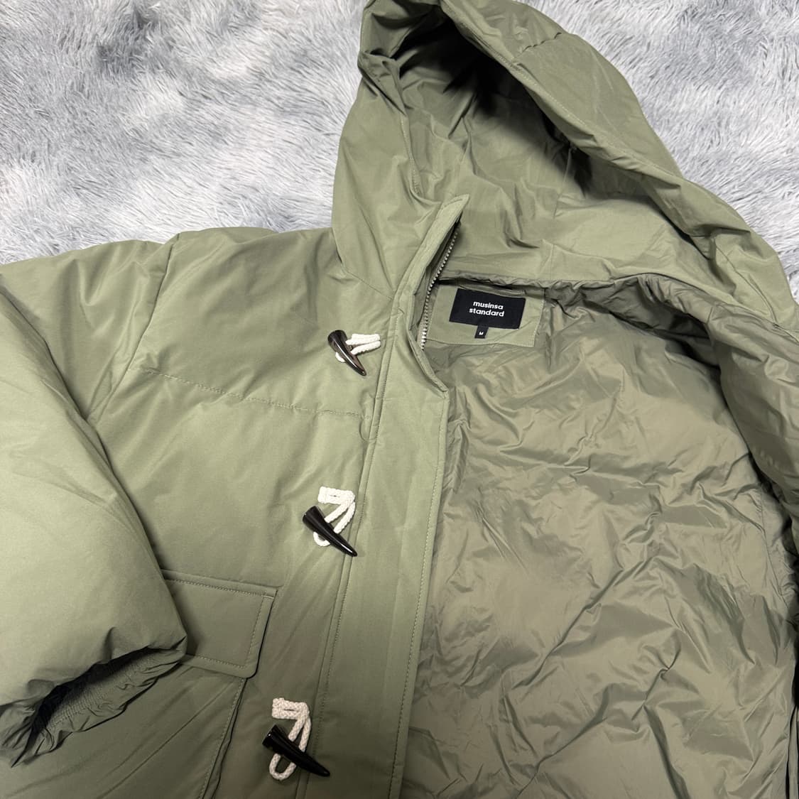 무신사스탠다드 더플패딩점퍼 M사이즈 상품이미지6