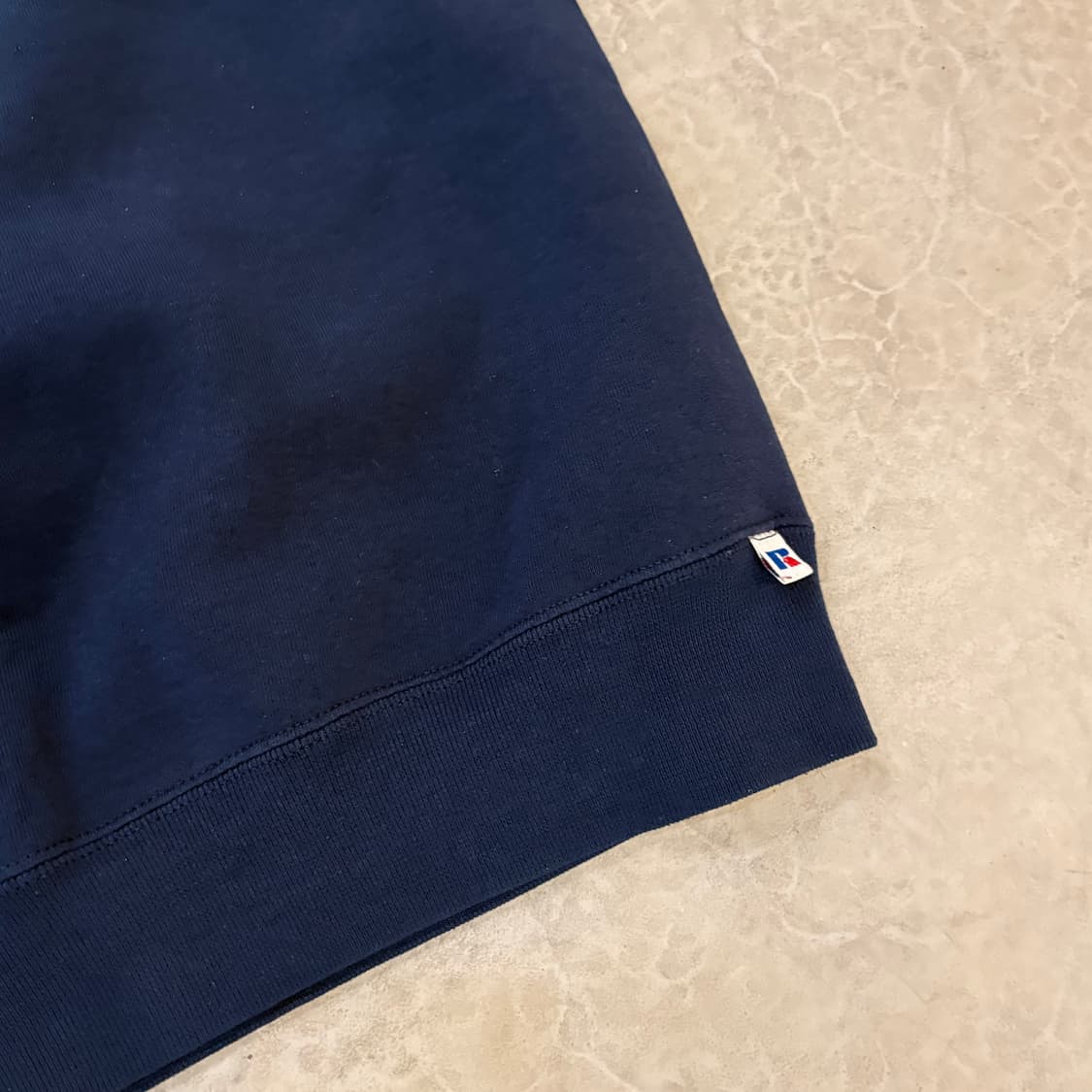 [L] 러셀 스웻 셔츠 맨투맨 네이비 USA 상품이미지4