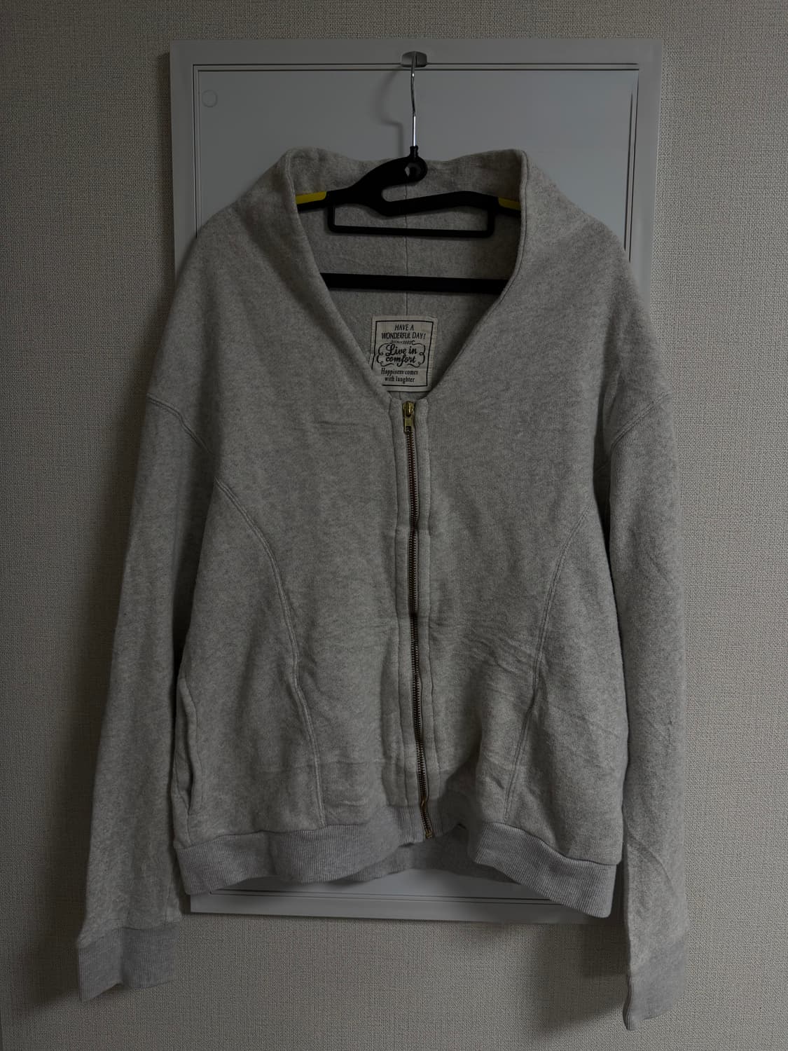vintage gray zipup 상품이미지1