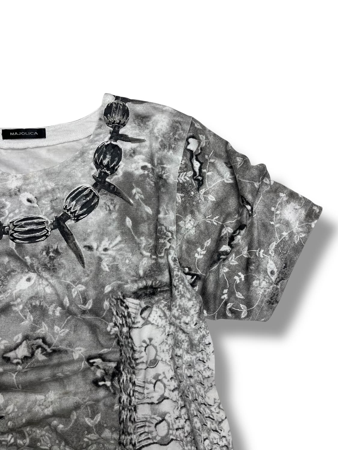 chain printed top 상품이미지2