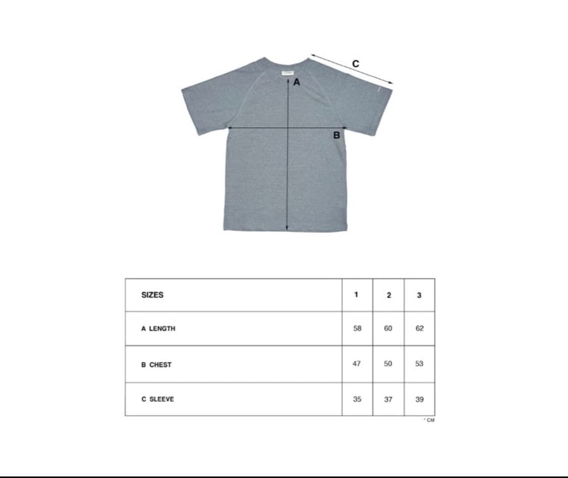 지초이컴포트 23-004 RAGLAN T-SHIRT PEN POCKET 상품이미지3