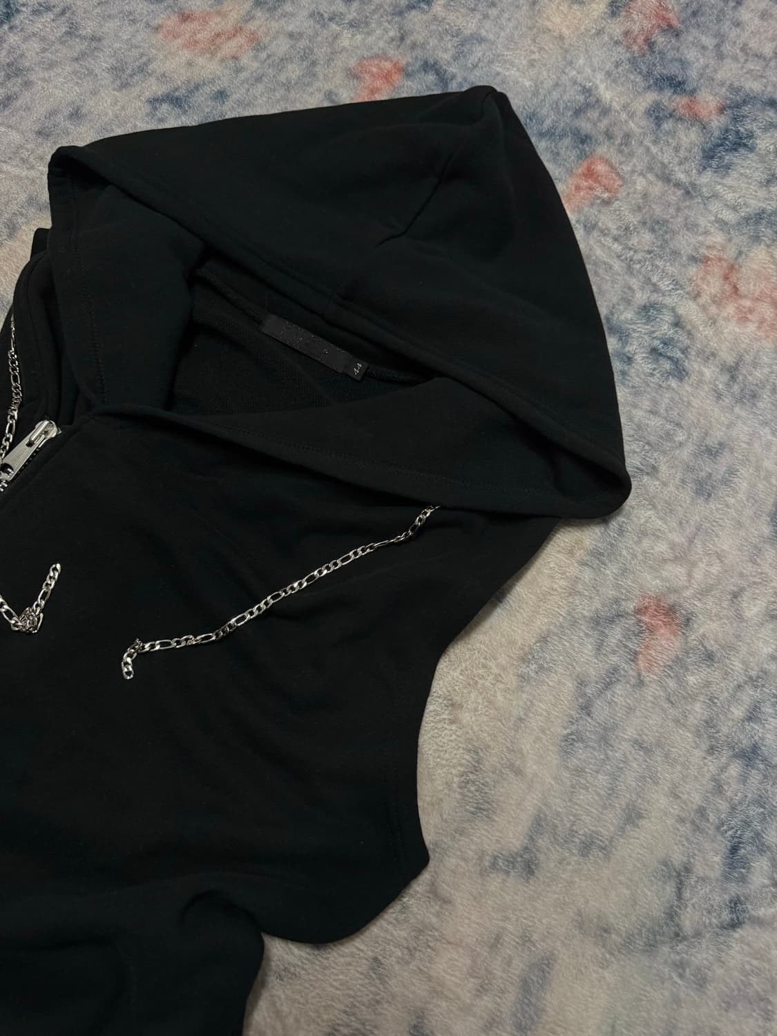 Fuga chain string sweat long sleeveless  상품이미지4