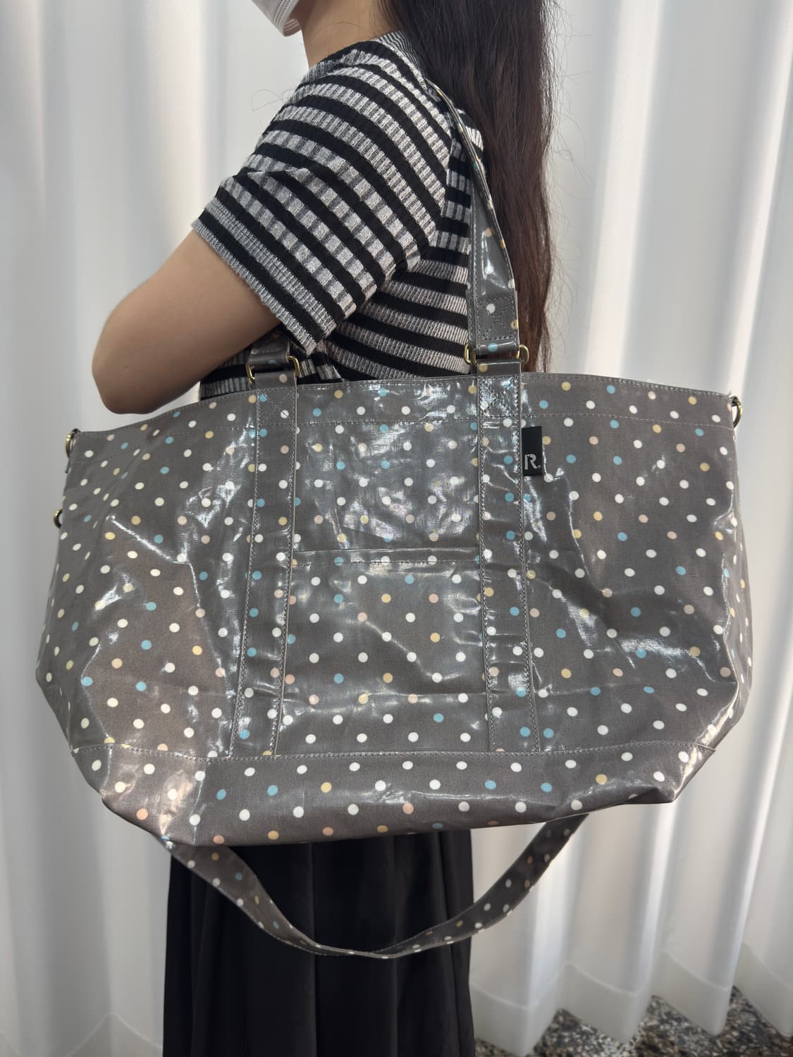 rootote multi color dot big bag 상품이미지1