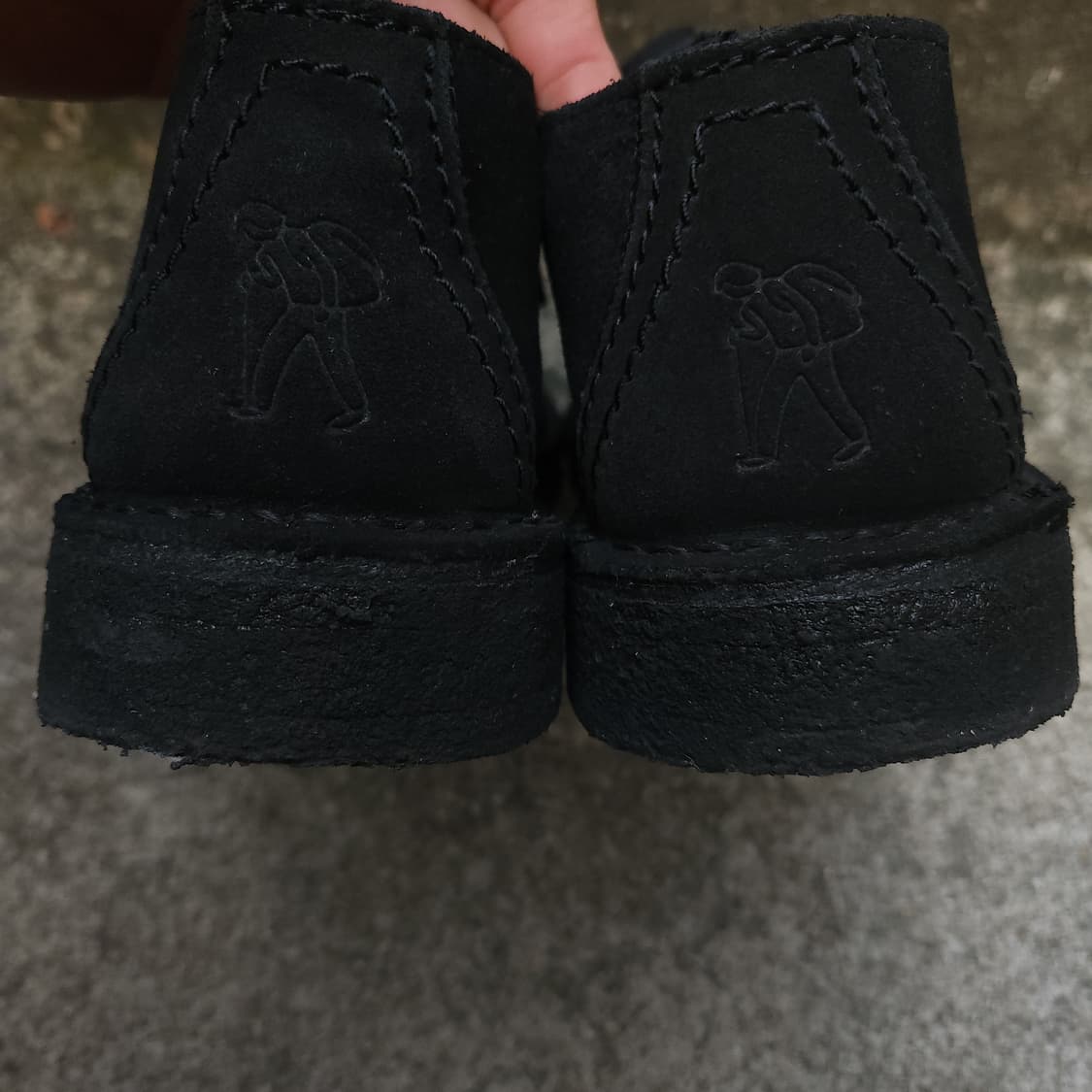 [255] 클락스 데저트 트랙 블랙 스웨이드 상품이미지6