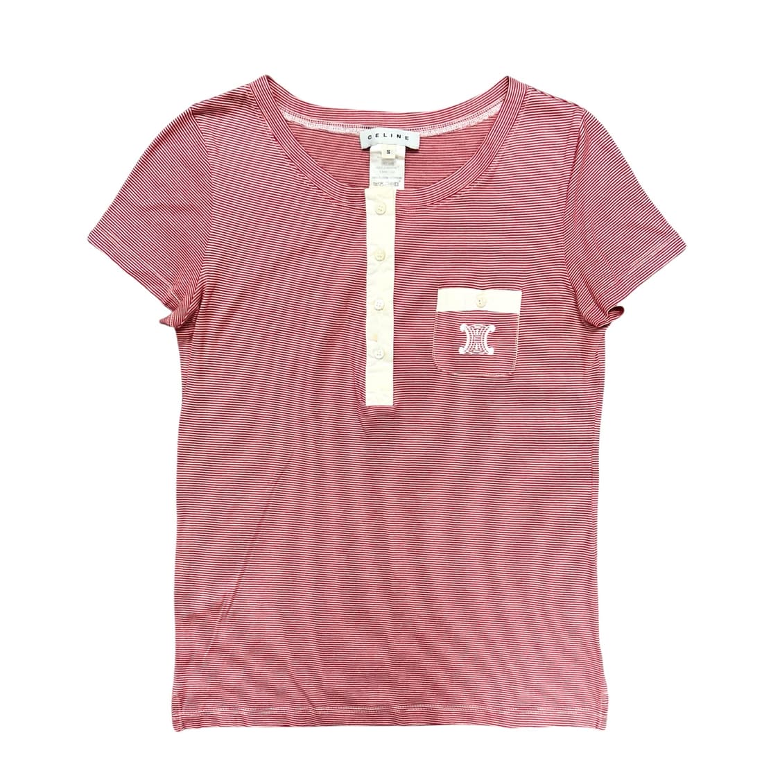 셀린느 올드 헨리넥 스트라이프 반팔(S) 상품이미지1