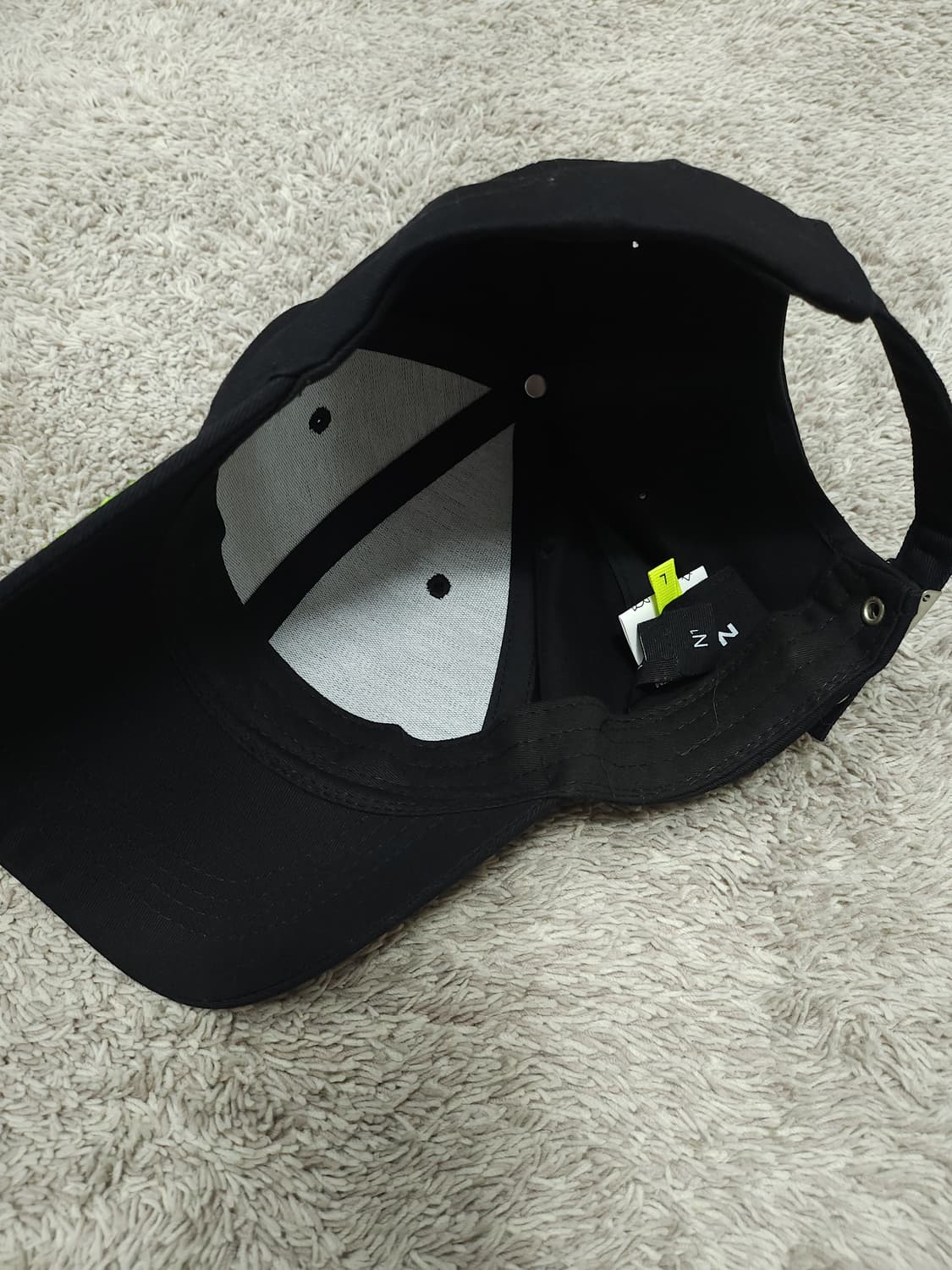 NADA 캡모자 블랙 L 새제품 상품이미지5