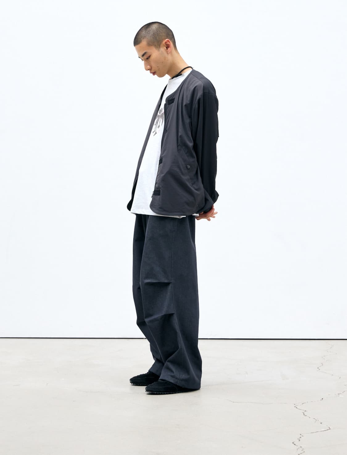 [2] 해칭룸 snow jean washed indigo 데님 상품이미지5