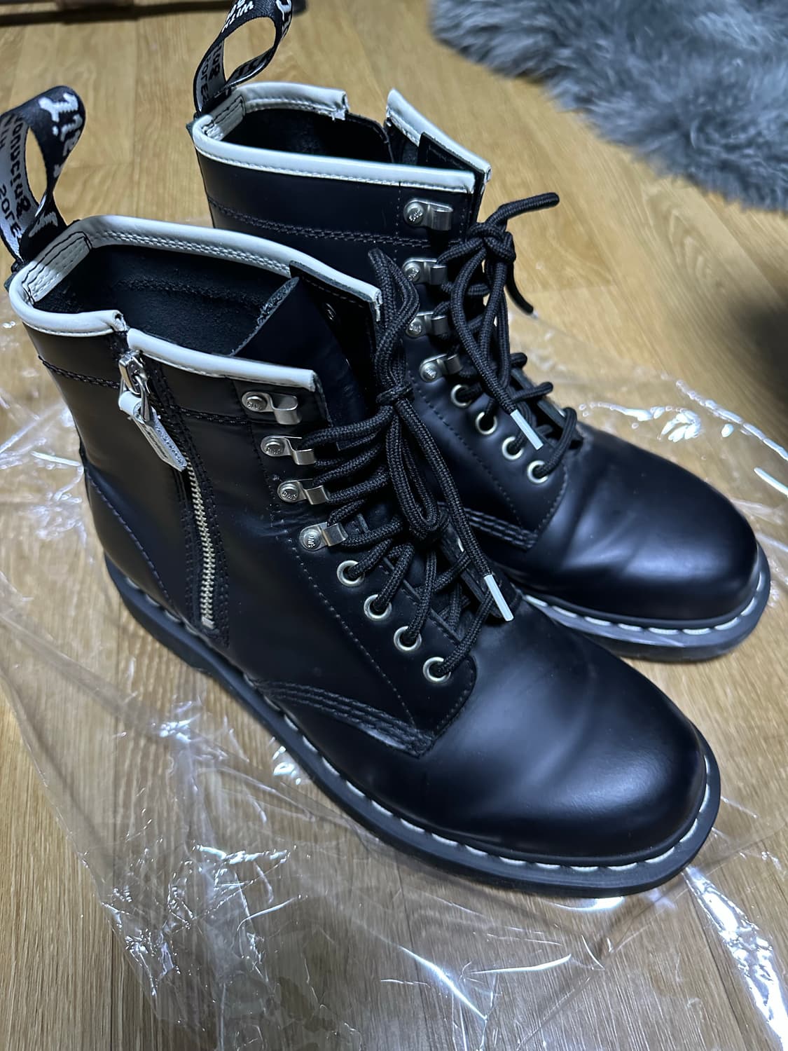 닥터마틴 블랙 워커 부츠 260mm 상품이미지4