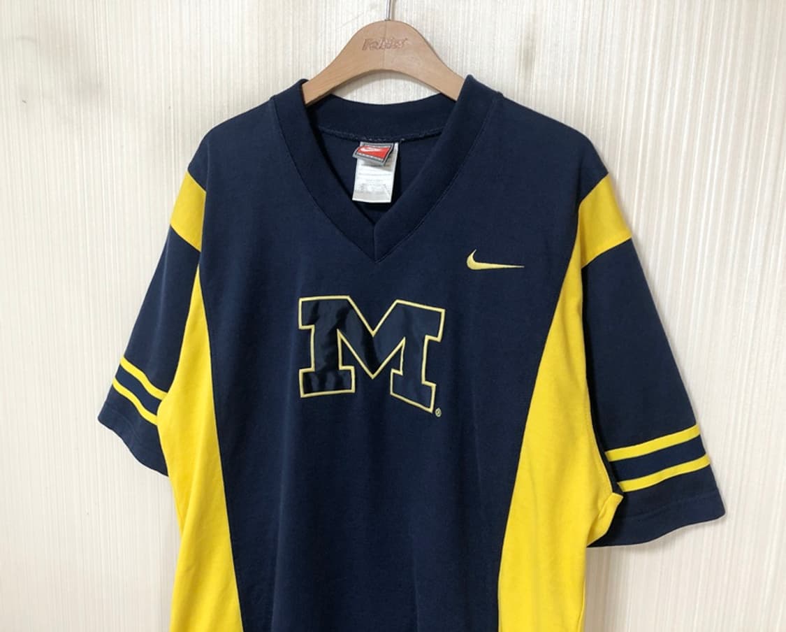  나이키 90's 미시건대학교 울버린스 빈티지져지 M(해외) 상품이미지6