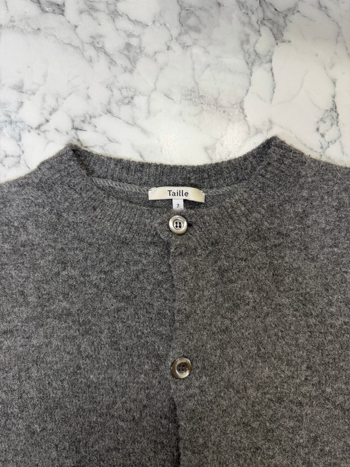 타일레 그레이 가디건 2사이즈 상품이미지1