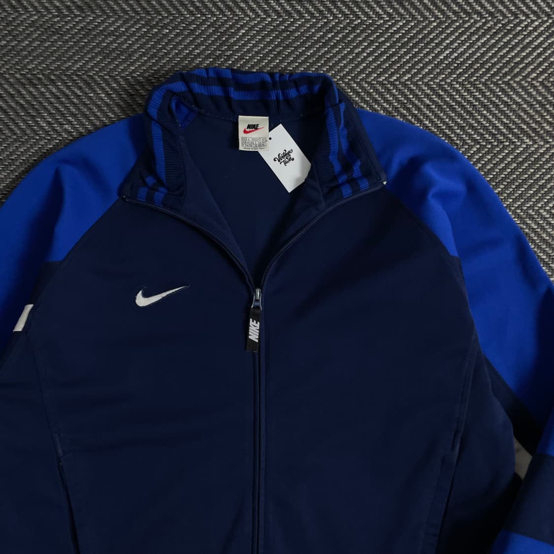 90s 나이키 올드스쿨 배색 박시핏 트랙탑 져지y 3317 상품이미지5