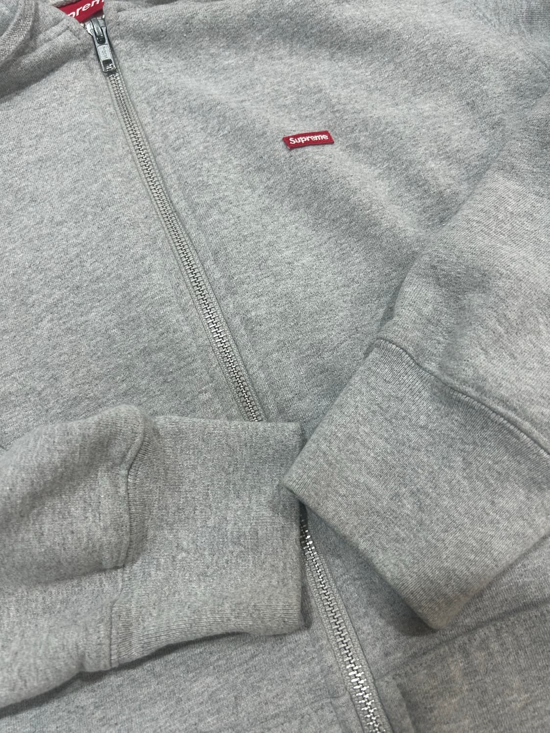 급처/슈프림 스몰박스로고 후드집업 상품이미지3