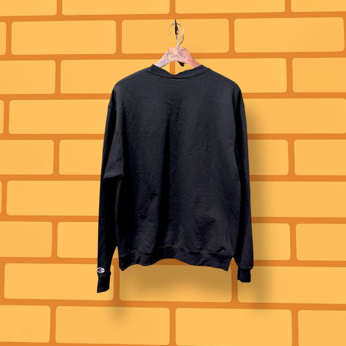 챔피온 블랙 ECO Authentic 스웻셔츠 (L) 상품이미지2