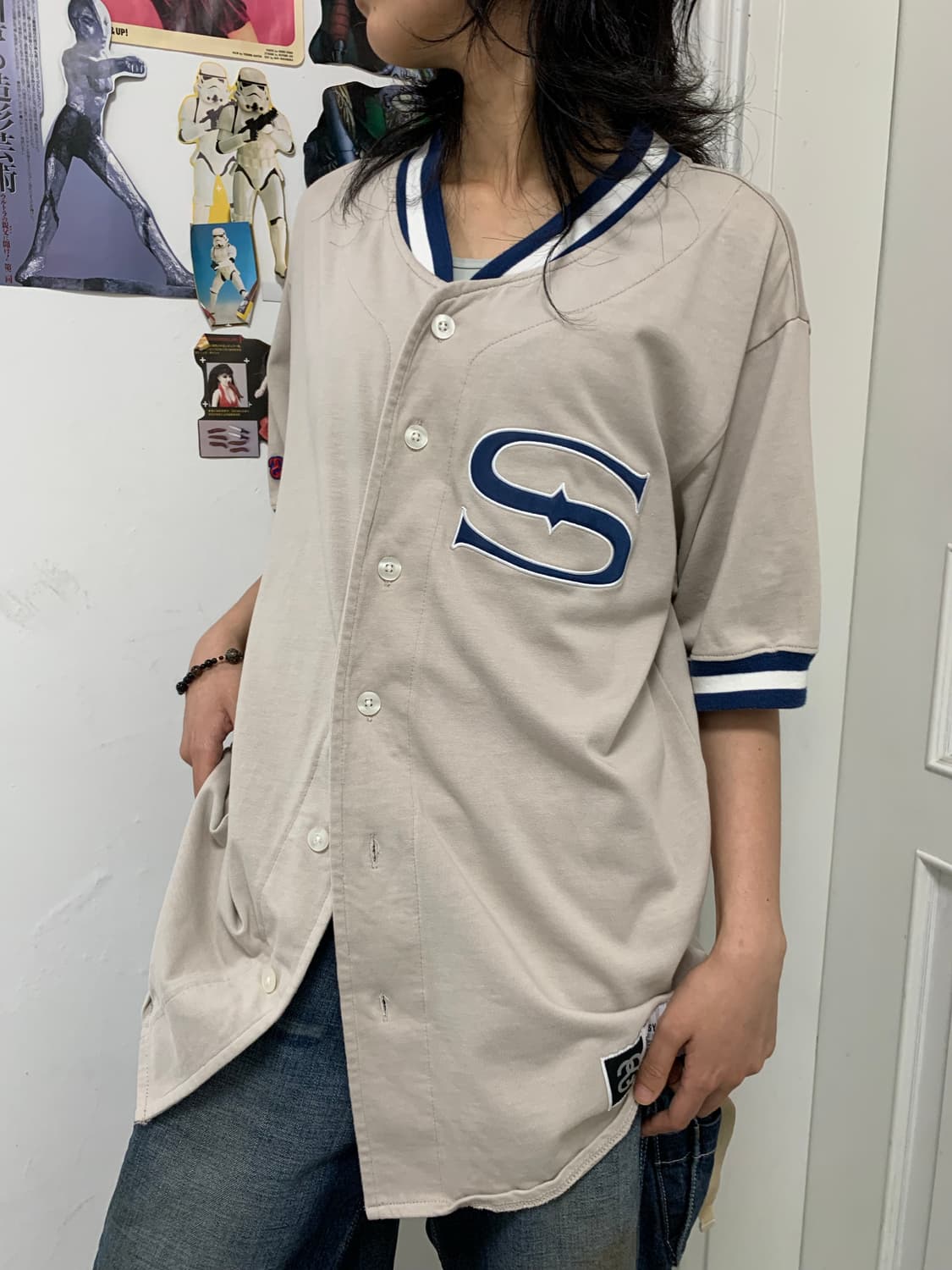 스투시 베이스볼 져지 상품이미지3