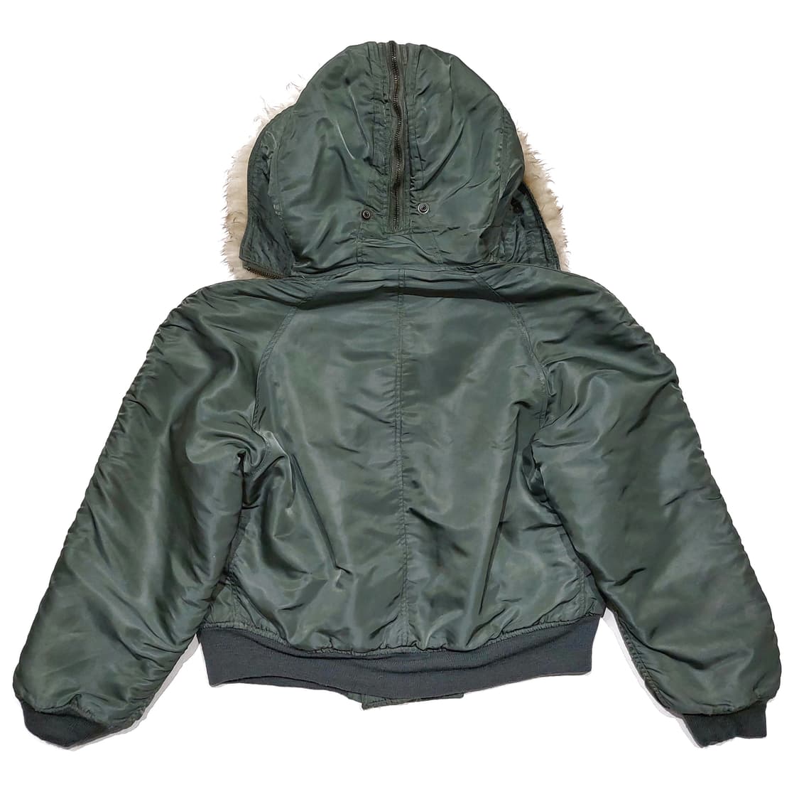 미군 n2b 60s 울파일 플라이트 자켓 m (100~105) 상품이미지2
