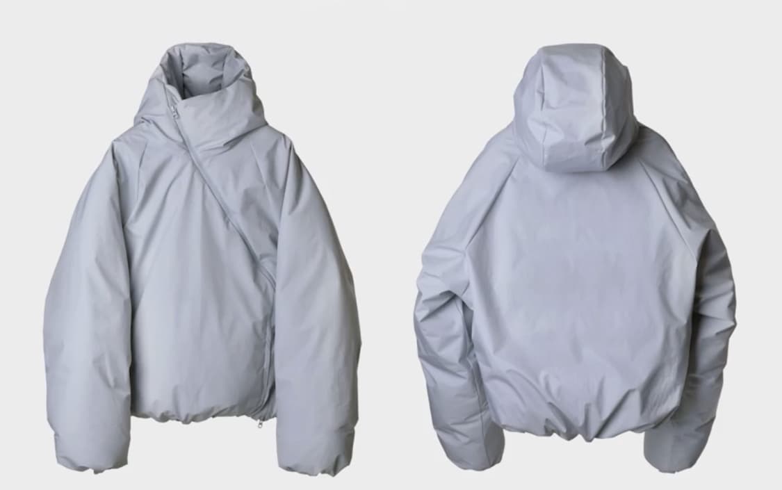 구함 M사이즈)포스트아카이브팩션 파프 paf 5.0패딩 ice색상 상품이미지1