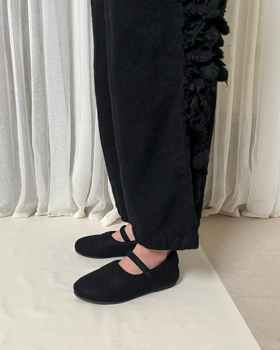 꼼데가르송 플랫 메리제인 슈즈 comme des garcons 상품이미지9