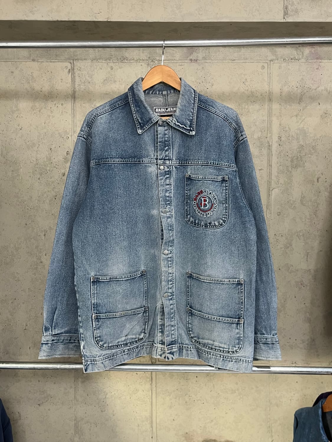 90s USA BADU JEANS DENIM JACKET 상품이미지1