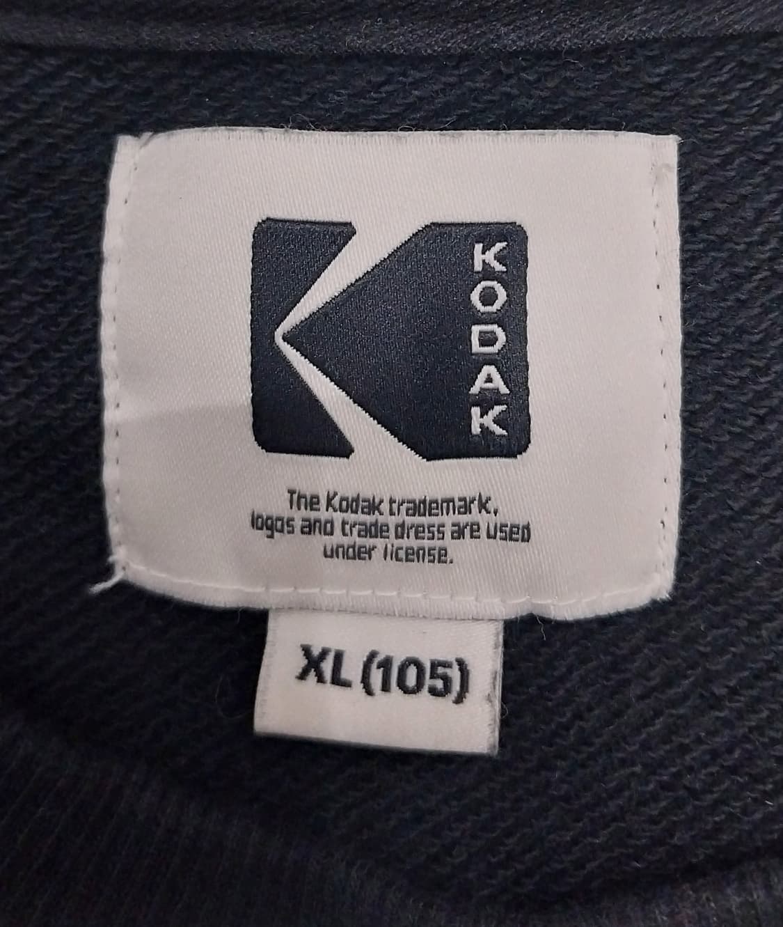 코닥 블랙 로고 맨투맨 티셔츠 XL 상품이미지4