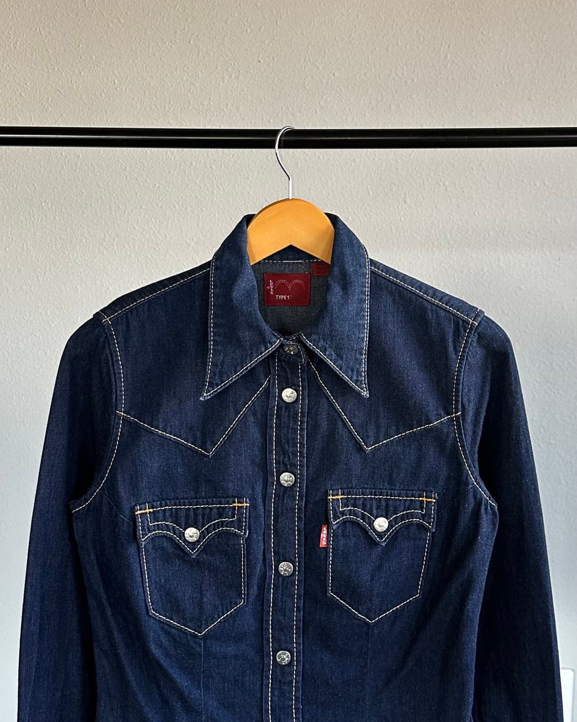 [S]리바이스 Levi's 타입원 웨스턴 데님 셔츠 상품이미지2