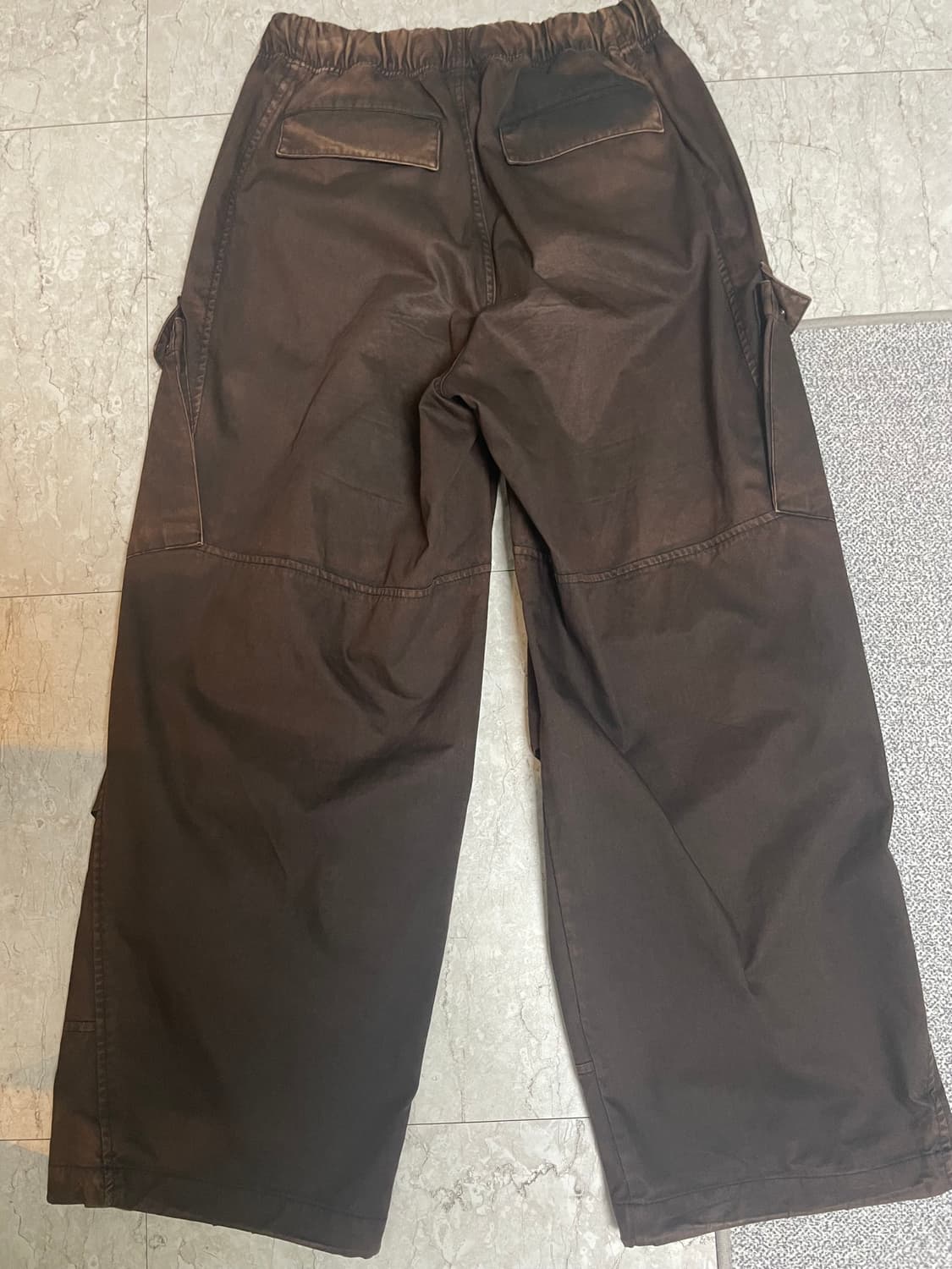 해칭룸  Mil Pants CPN Washed Black 상품이미지4