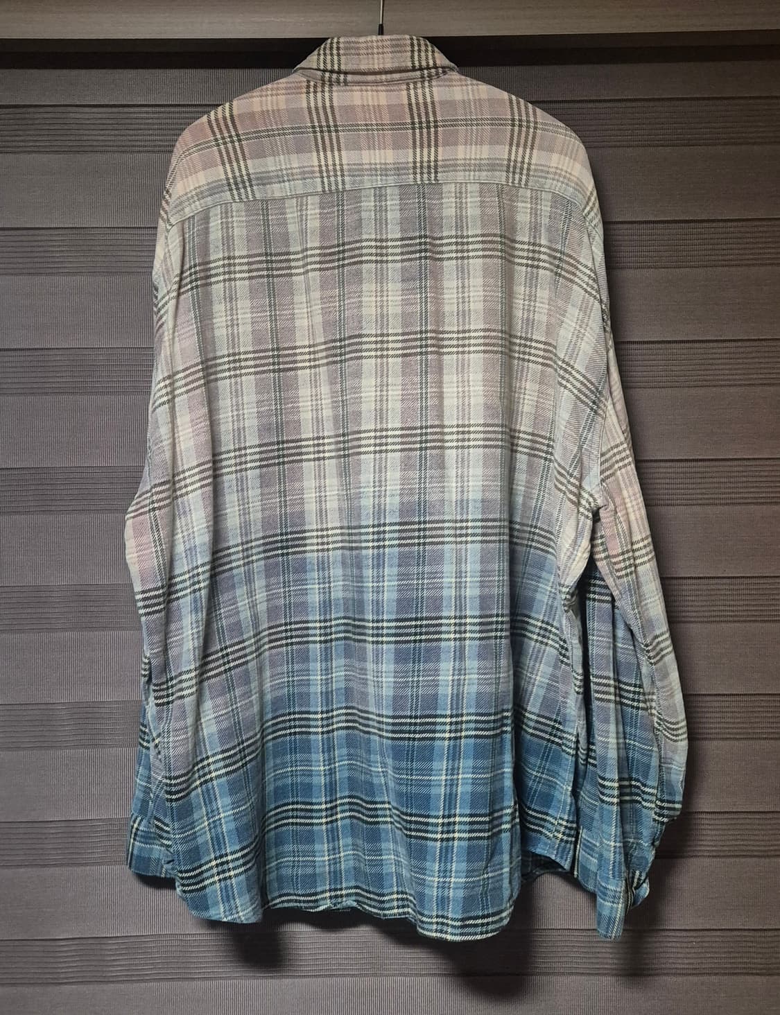 [L]R13 25ss 그라데이션 체크 셔츠 상품이미지2