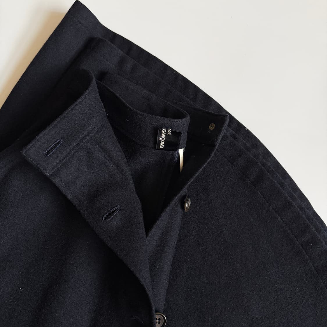 꼼데가르송 트리콧 울스커트 상품이미지3